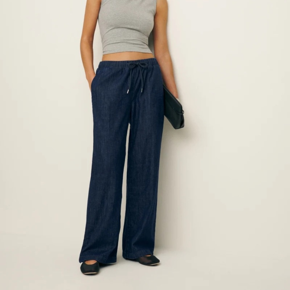 Reformation Inaya Denim Pants